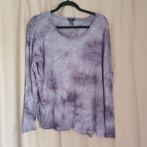 Purple Tie Dye Shirt